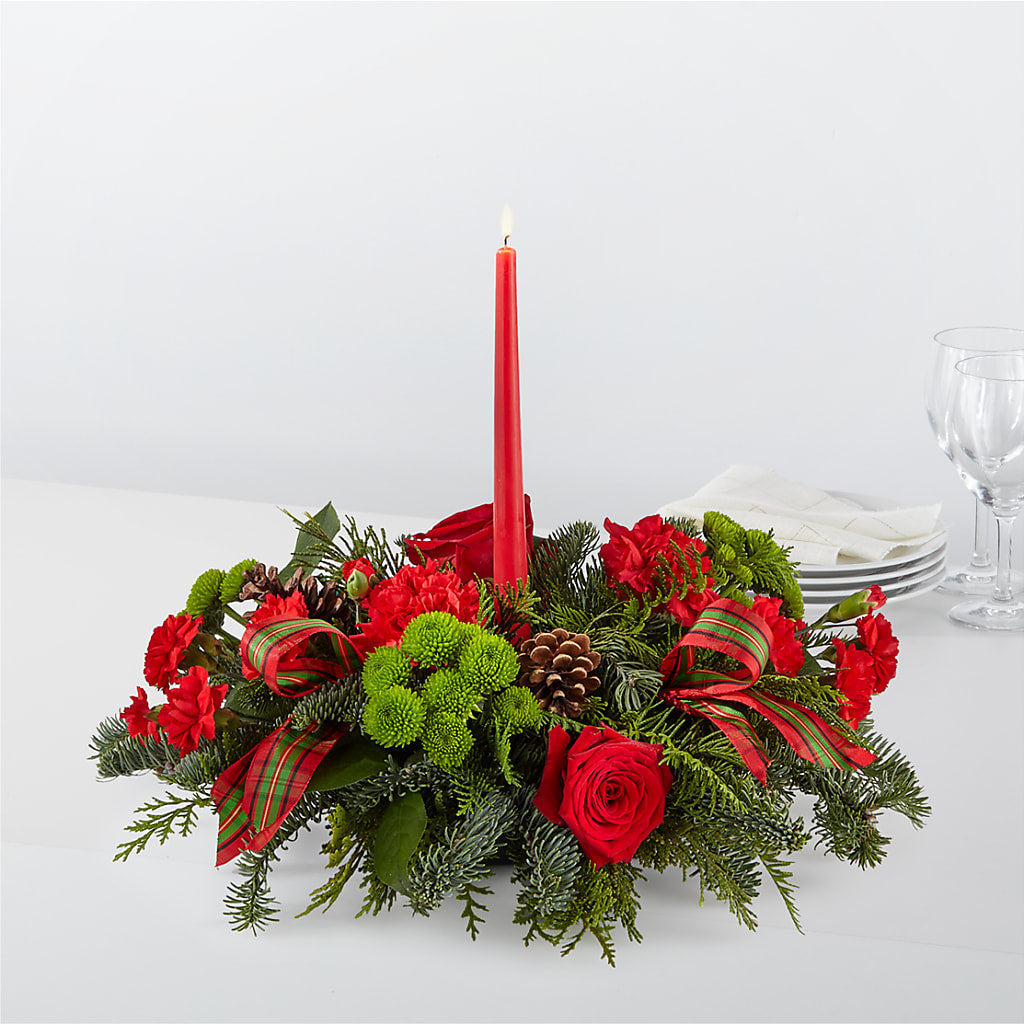 By the Candlelight Centerpiece – Flower Perez Llc, Allentown PA