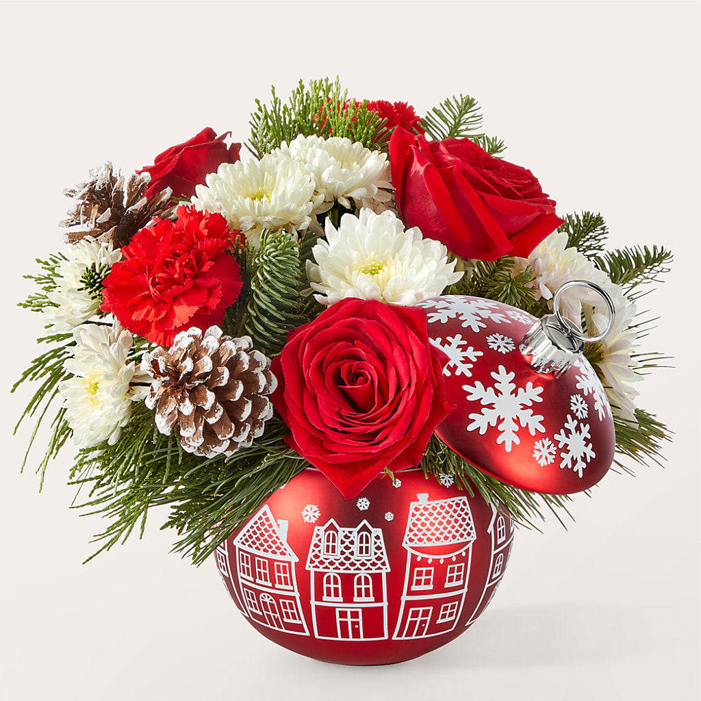 Christmas Village Ornament – Flower Perez Llc, Allentown PA