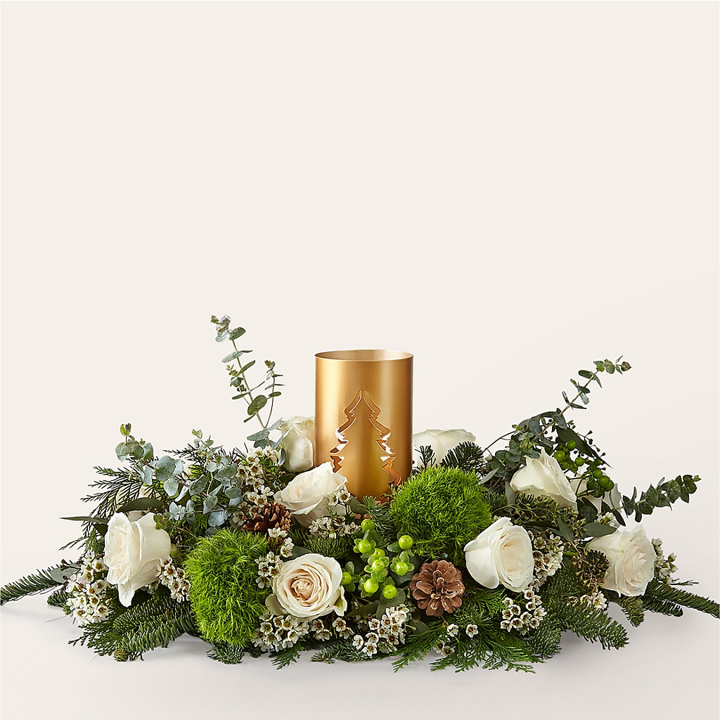 Chestnuts Roasting Centerpiece – Flower Perez Llc, Allentown PA