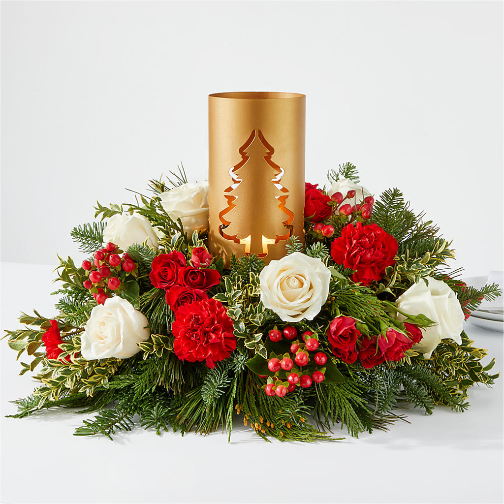 December Dreams Centerpiece – Flower Perez Llc, Allentown PA