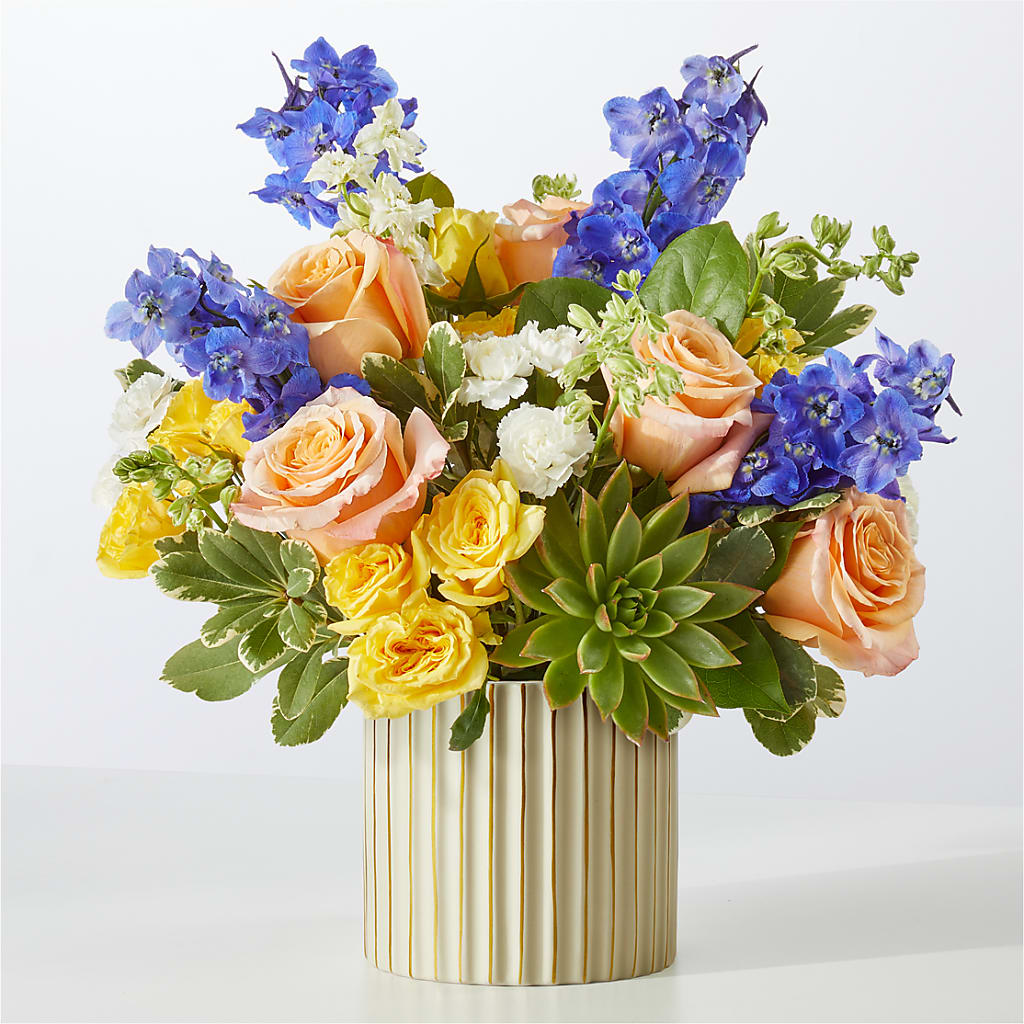 Cobalt Reverie Bouquet – Flower Perez Llc, Allentown PA
