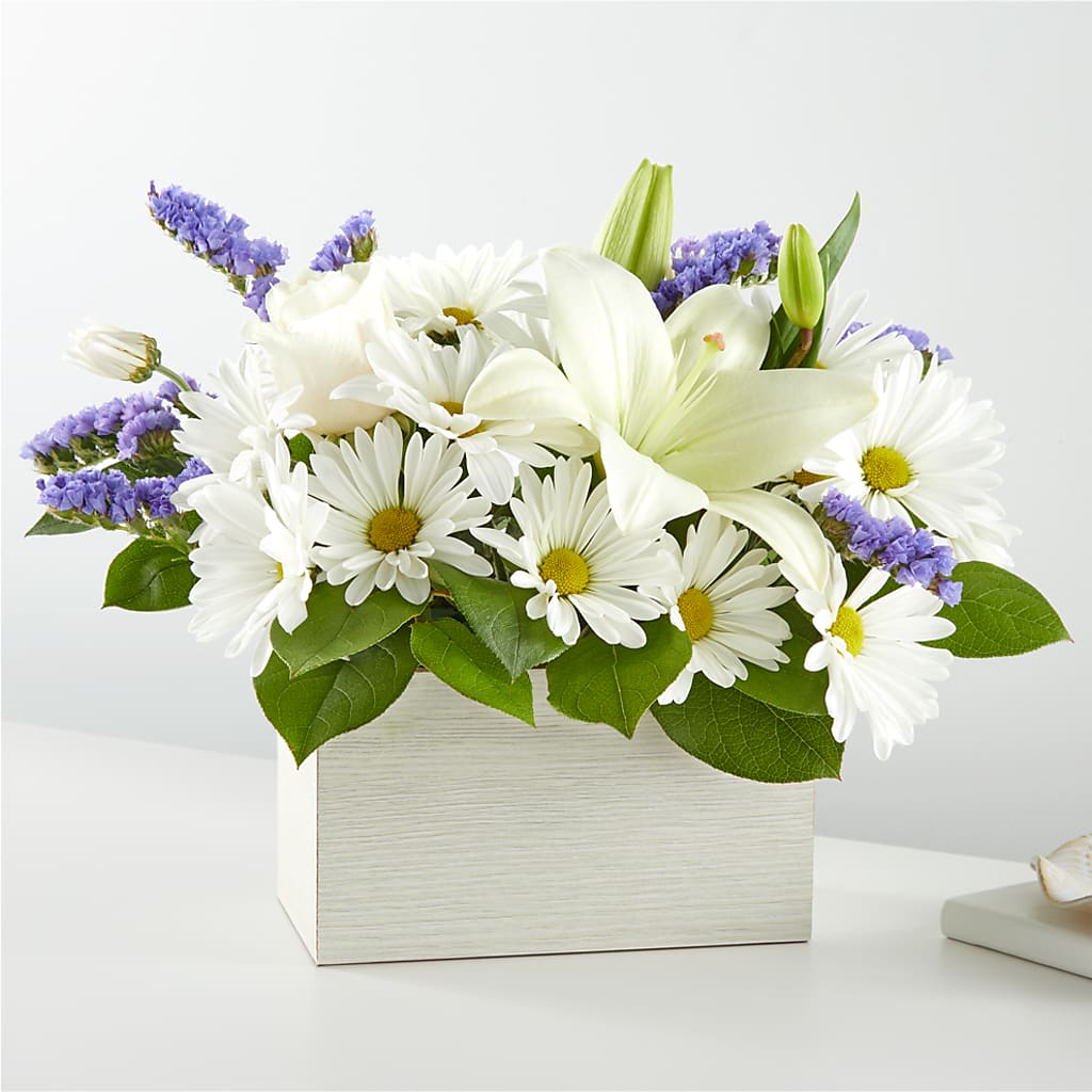 Beyond Blue Box Bouquet – Flower Perez Llc, Allentown PA