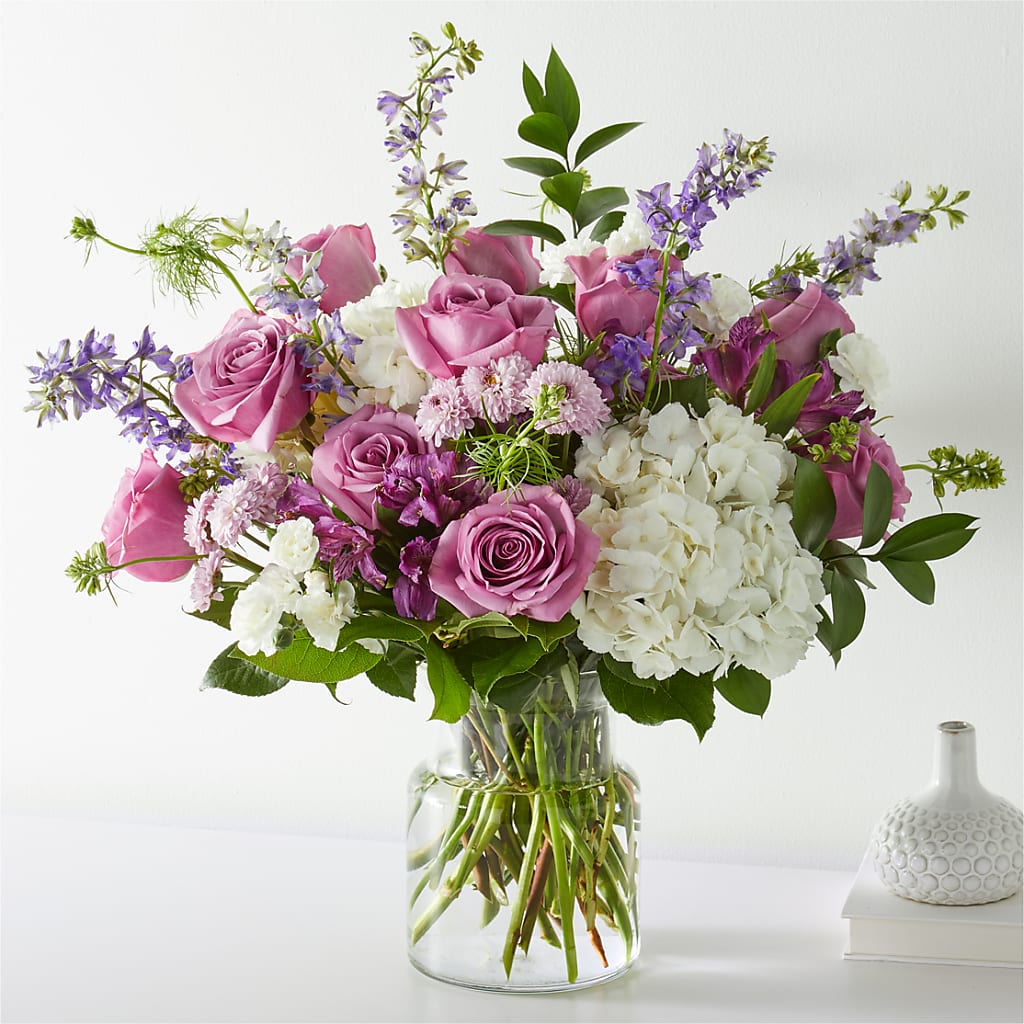 Violet Caress Bouquet – Flower Perez Llc, Allentown PA