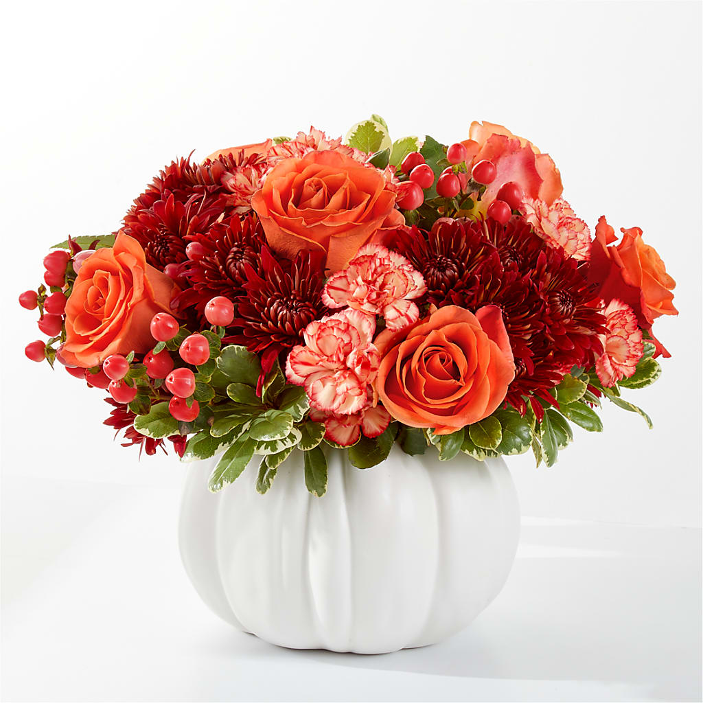 Autumn Air Pumpkin Bouquet – Flower Perez Llc, Allentown PA