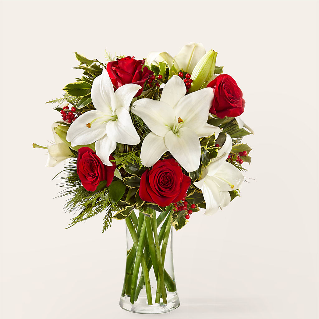 Sparkling Snowflakes Bouquet – Flower Perez Llc, Allentown PA