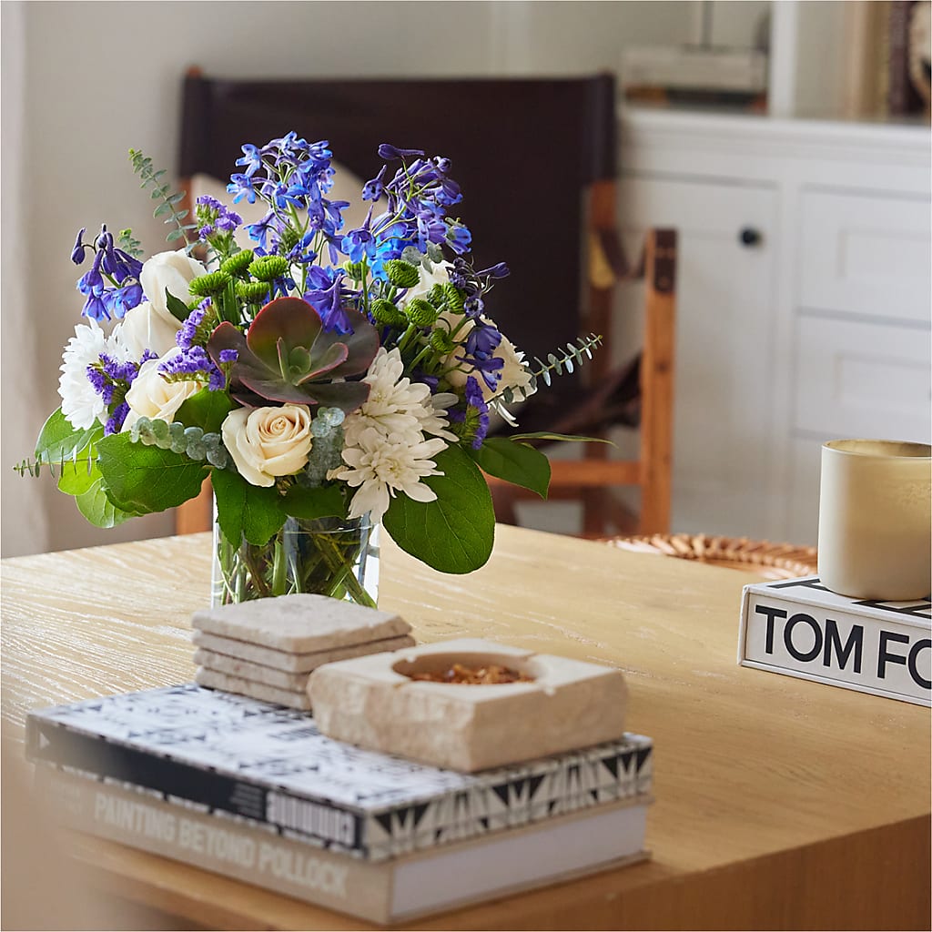 Cerulean Waves Bouquet – Flower Perez Llc, Allentown PA