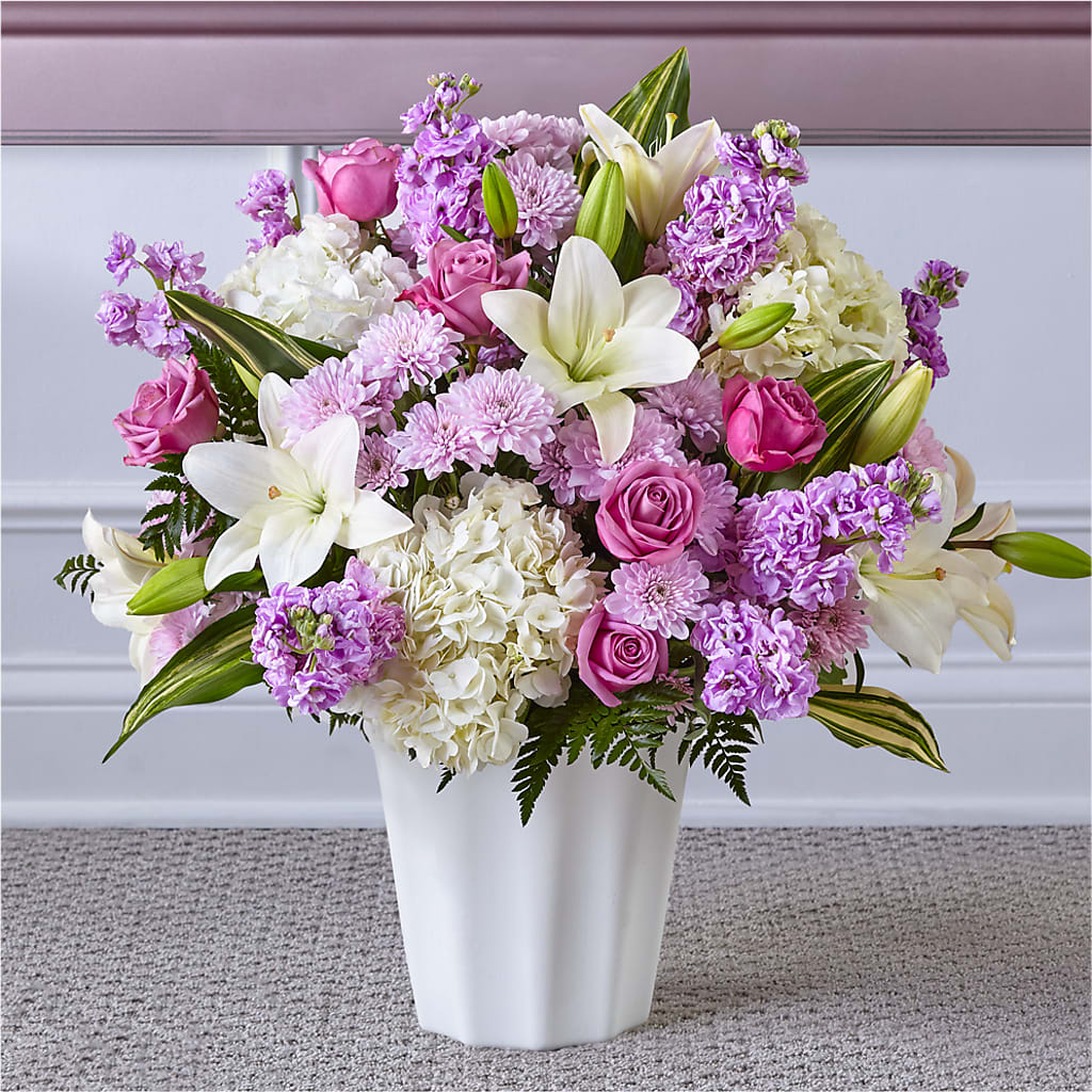 Heaven Sent Floor Basket – Flower Perez Llc, Allentown PA