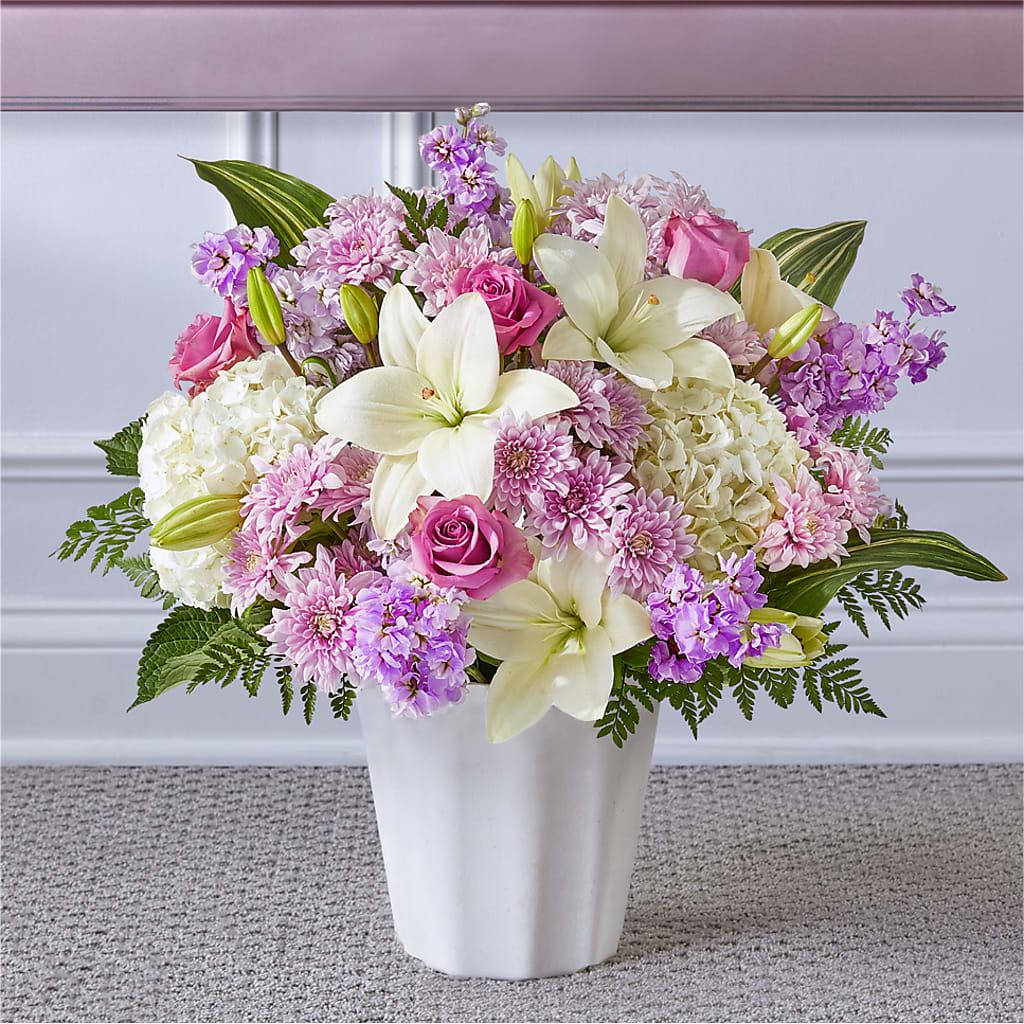 Heaven Sent Floor Basket – Flower Perez Llc, Allentown PA