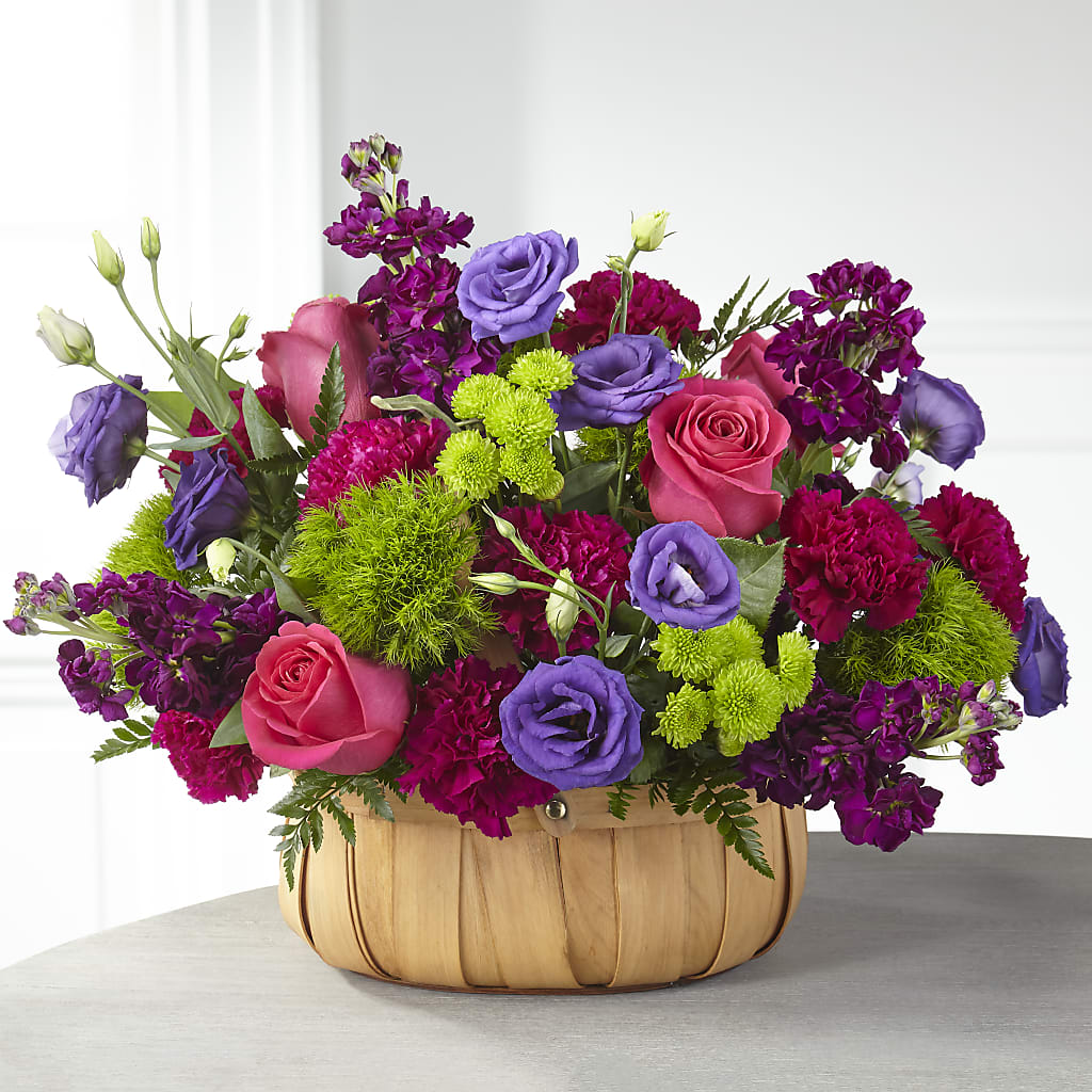 Serene Sanctuary Basket – Flower Perez Llc, Allentown PA