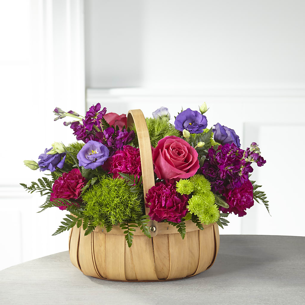 Serene Sanctuary Basket – Flower Perez Llc, Allentown PA
