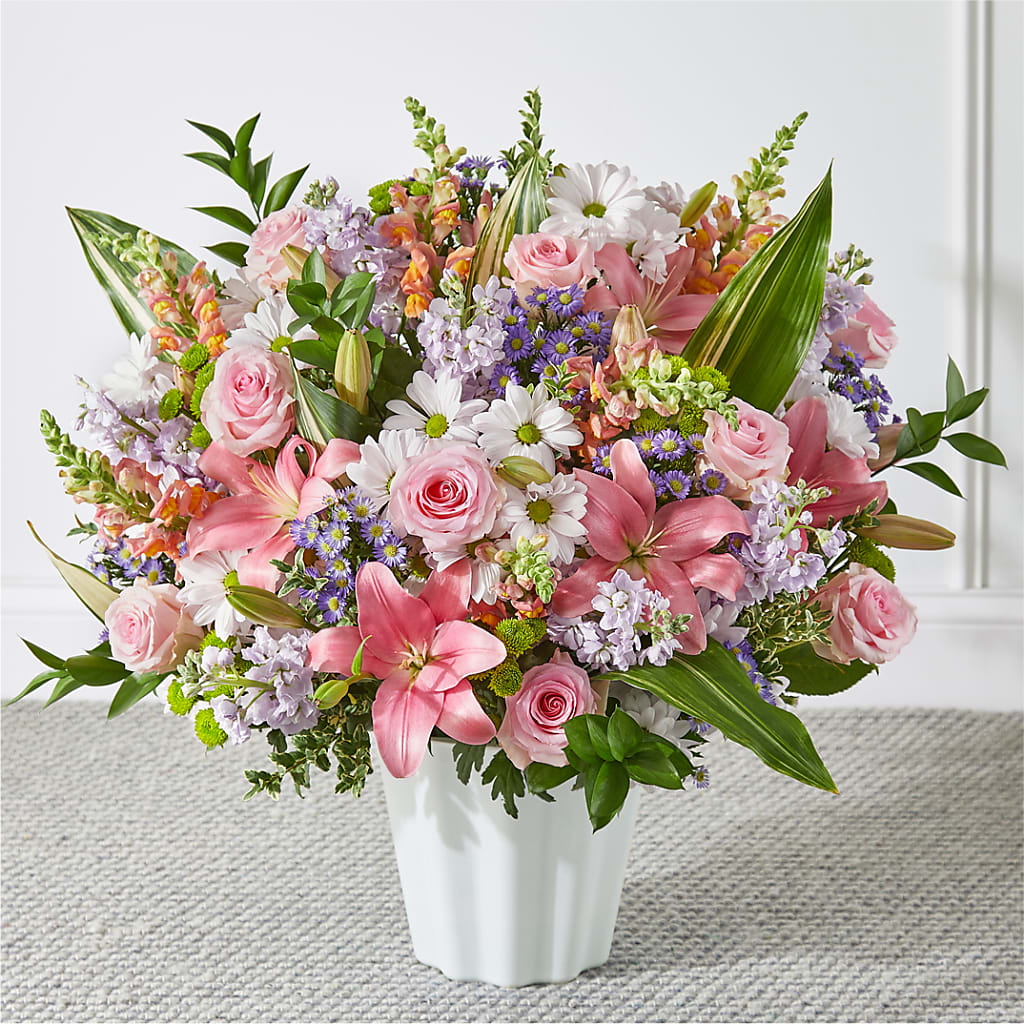 Abundant Compassion Floor Basket – Flower Perez Llc, Allentown PA
