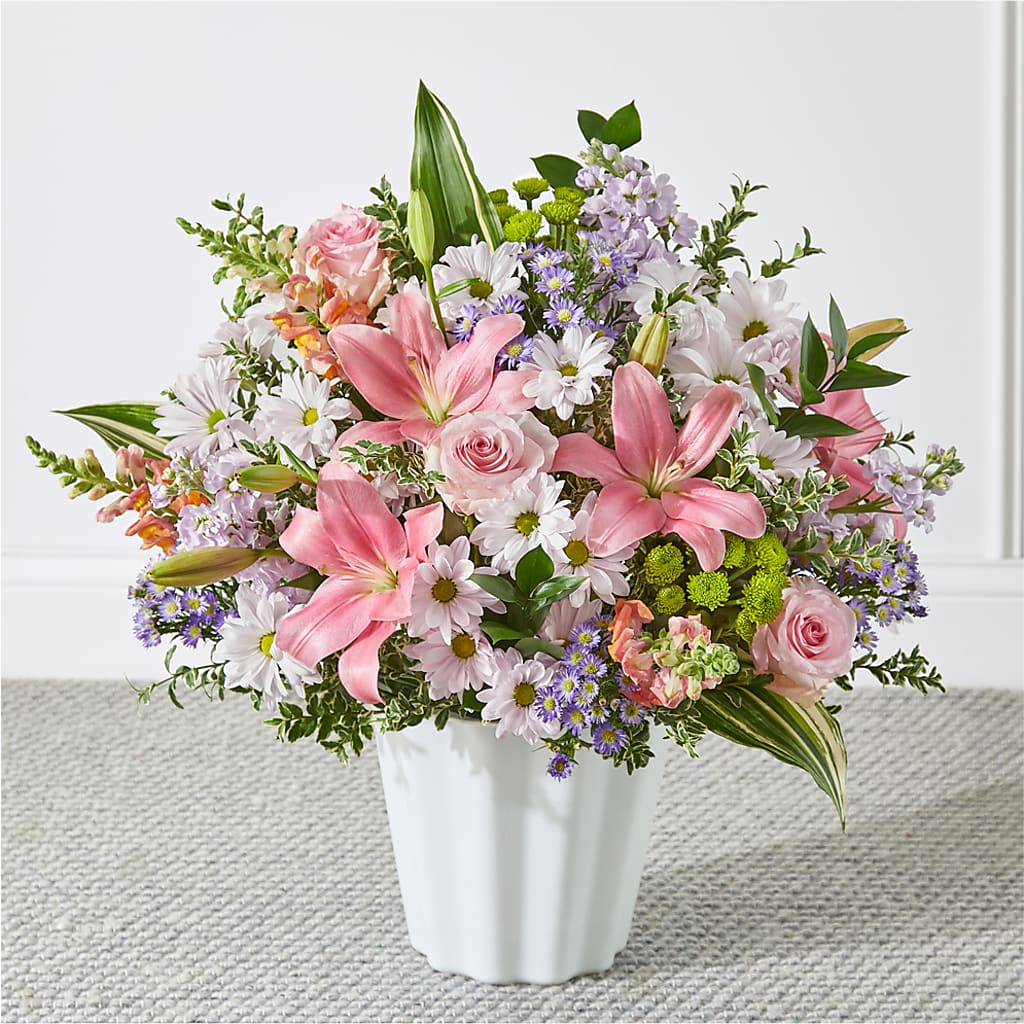 Abundant Compassion Floor Basket – Flower Perez Llc, Allentown PA
