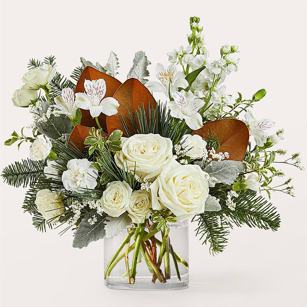 Fresh Snowfall Bouquet – Flower Perez Llc, Allentown PA