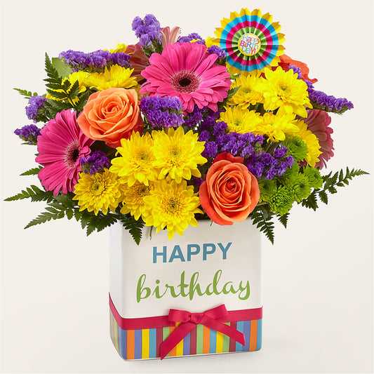 Birthday Brights Bouquet –  Flower Perez Llc, Allentown PA