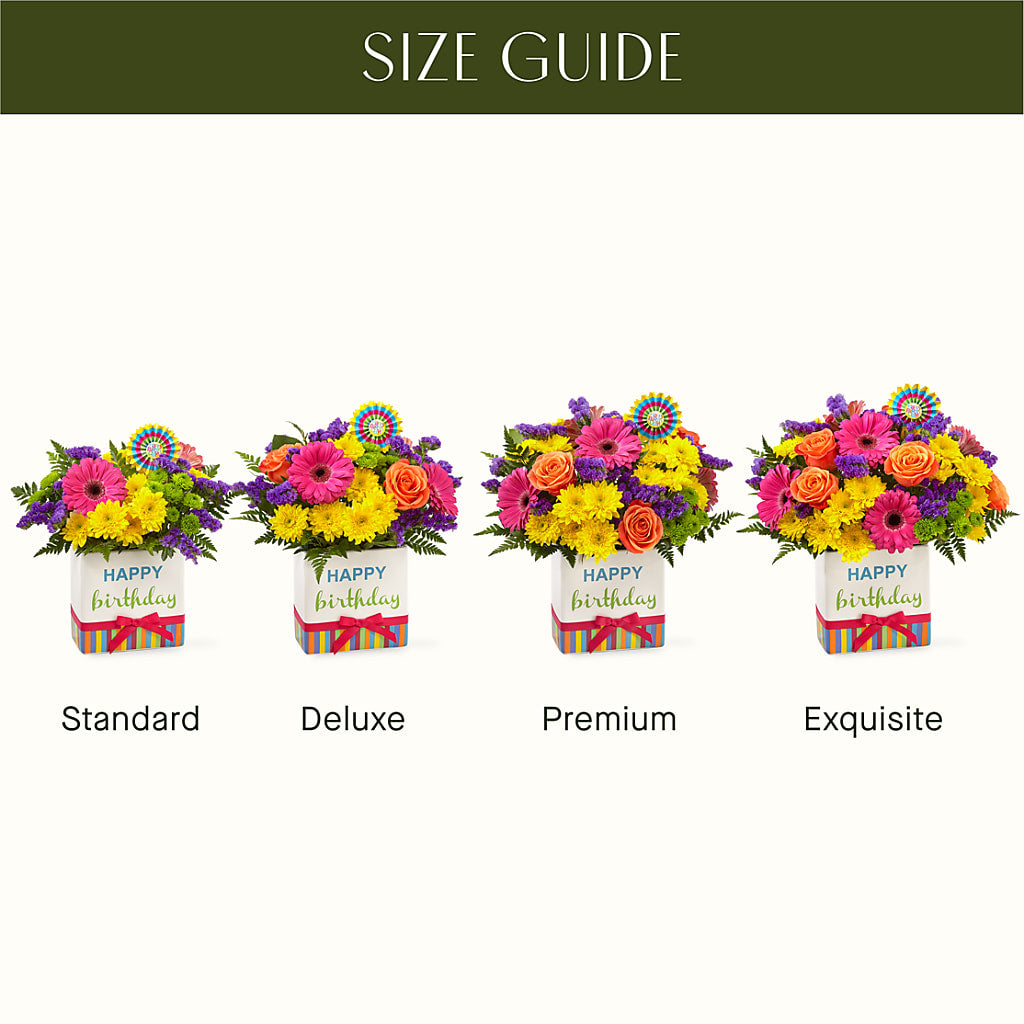 Birthday Brights Bouquet –  Flower Perez Llc, Allentown PA