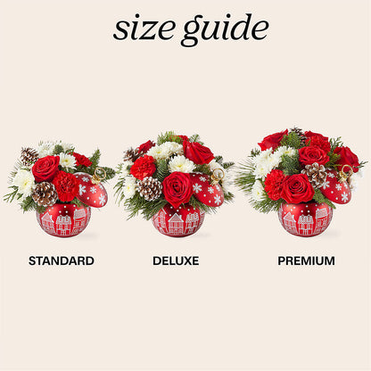 Christmas Village Ornament –  Flower Perez Llc, Allentown PA