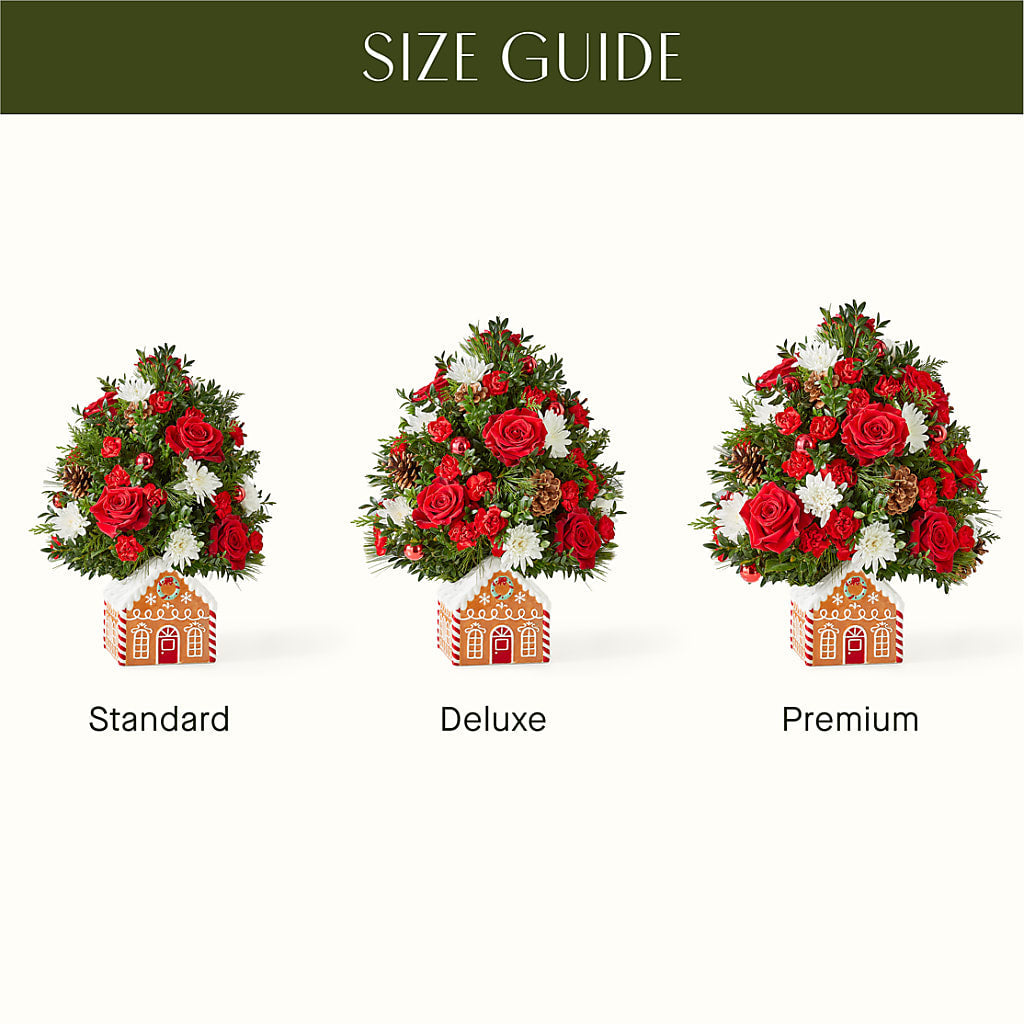 Spiced Gingerbread Tree –  Flower Perez Llc, Allentown PA