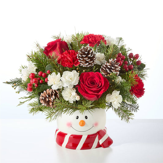 Jolly Snowman Bouquet –  Flower Perez Llc, Allentown PA