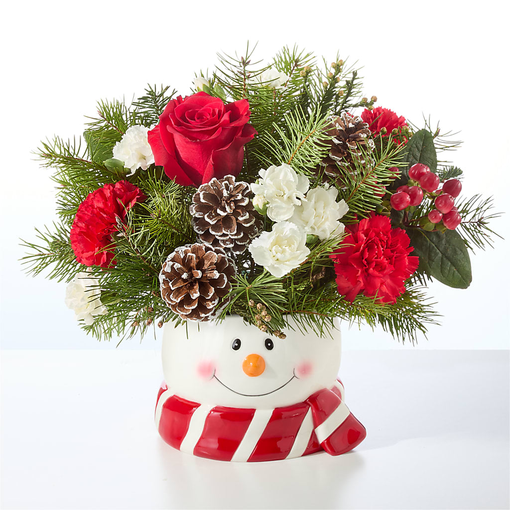 Jolly Snowman Bouquet –  Flower Perez Llc, Allentown PA