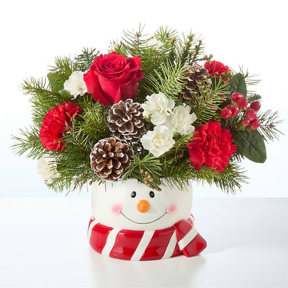 Jolly Snowman Bouquet –  Flower Perez Llc, Allentown PA