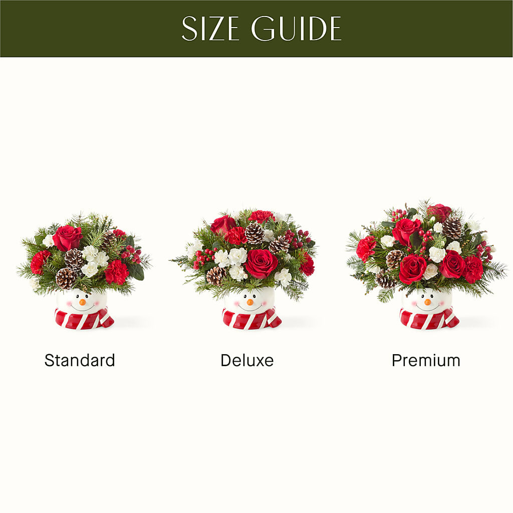 Jolly Snowman Bouquet –  Flower Perez Llc, Allentown PA