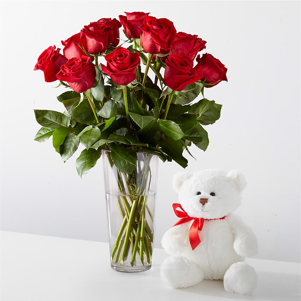 Romantic Long Stem Red Rose Bouquet Bundles –  Flower Perez Llc, Allentown PA