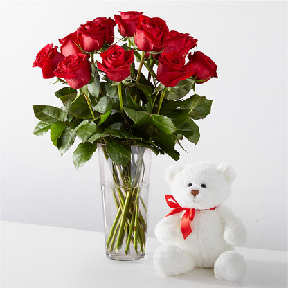 Romantic Long Stem Red Rose Bouquet Bundles –  Flower Perez Llc, Allentown PA