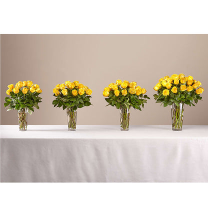 Long Stem Yellow Rose Bouquet –  Flower Perez Llc, Allentown PA