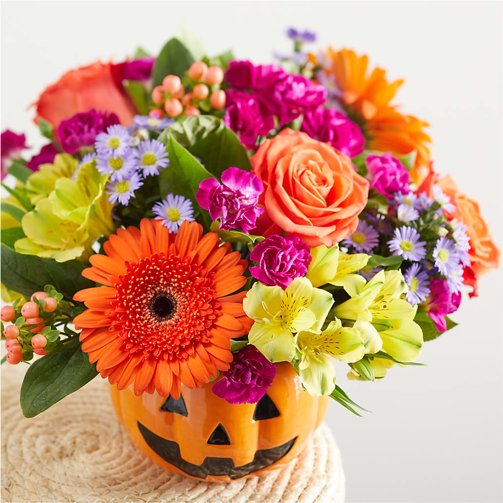 Tricks & Treats Pumpkin –  Flower Perez Llc, Allentown PA