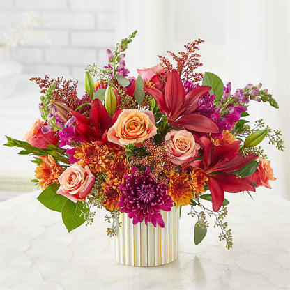 Burgundy Landscape Bouquet –  Flower Perez Llc, Allentown PA