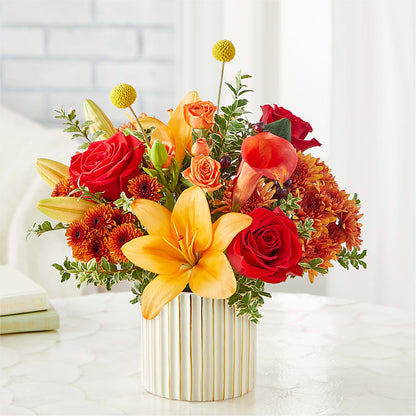 Scarlet Skies Bouquet –  Flower Perez Llc, Allentown PA