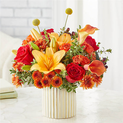 Scarlet Skies Bouquet –  Flower Perez Llc, Allentown PA