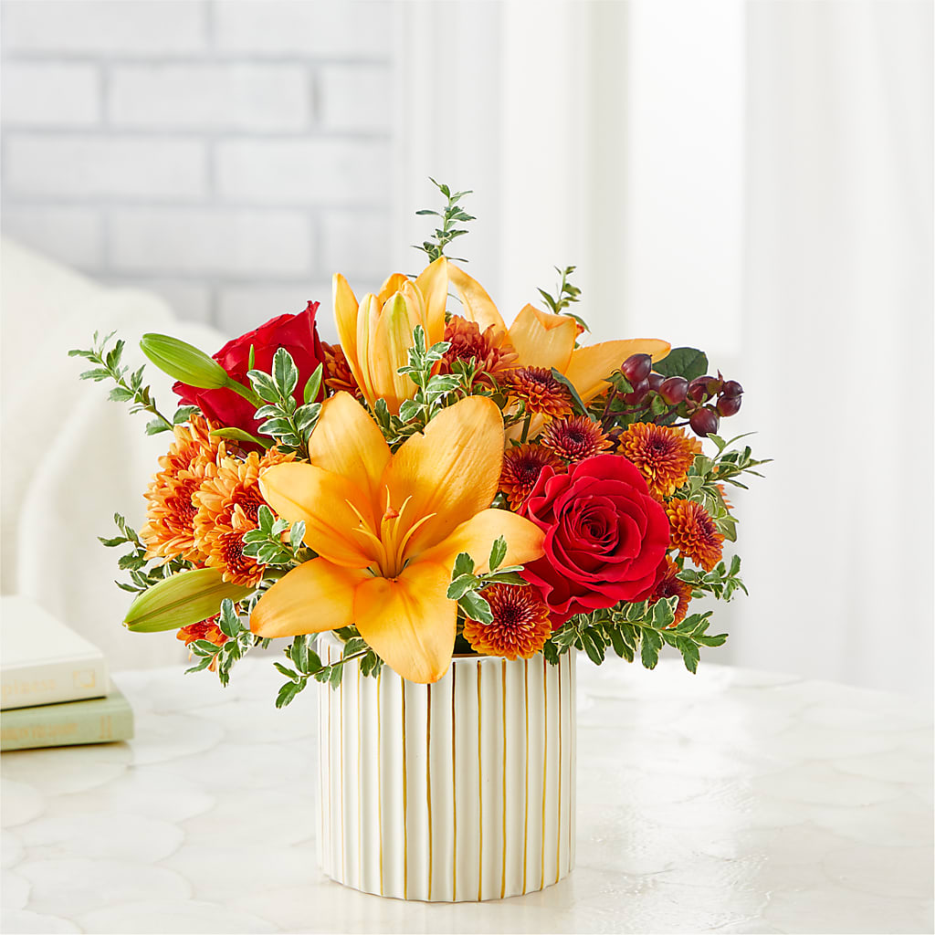 Scarlet Skies Bouquet –  Flower Perez Llc, Allentown PA