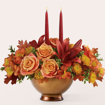 Harvest Table Centerpiece –  Flower Perez Llc, Allentown PA
