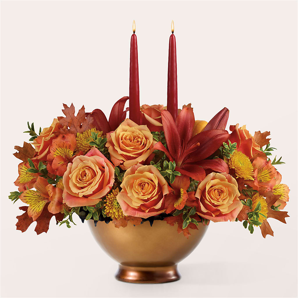 Harvest Table Centerpiece –  Flower Perez Llc, Allentown PA