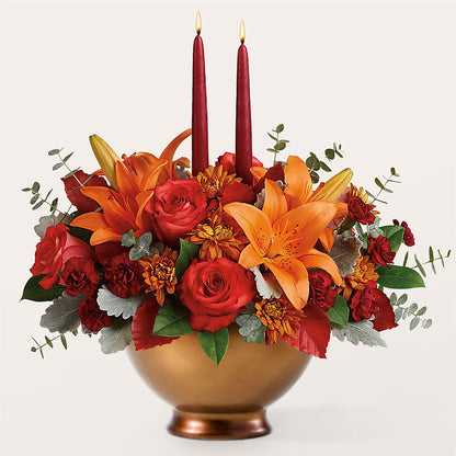 Fruits of Fall Centerpiece –  Flower Perez Llc, Allentown PA