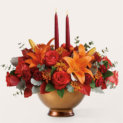 Fruits of Fall Centerpiece –  Flower Perez Llc, Allentown PA