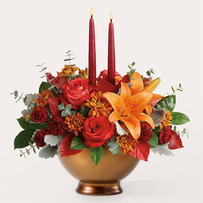 Fruits of Fall Centerpiece –  Flower Perez Llc, Allentown PA