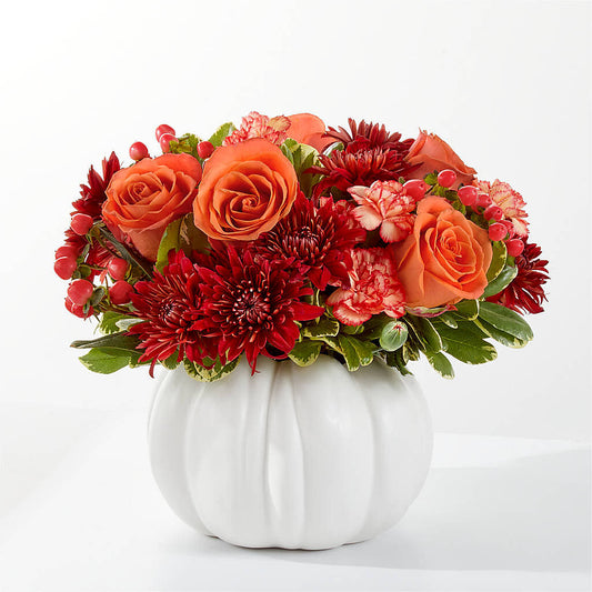 Autumn Air Pumpkin Bouquet –  Flower Perez Llc, Allentown PA