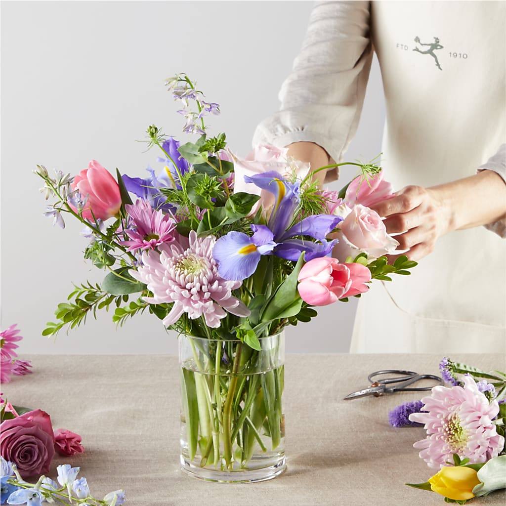 Pastel Tradition - A Florist Original –  Flower Perez Llc, Allentown PA