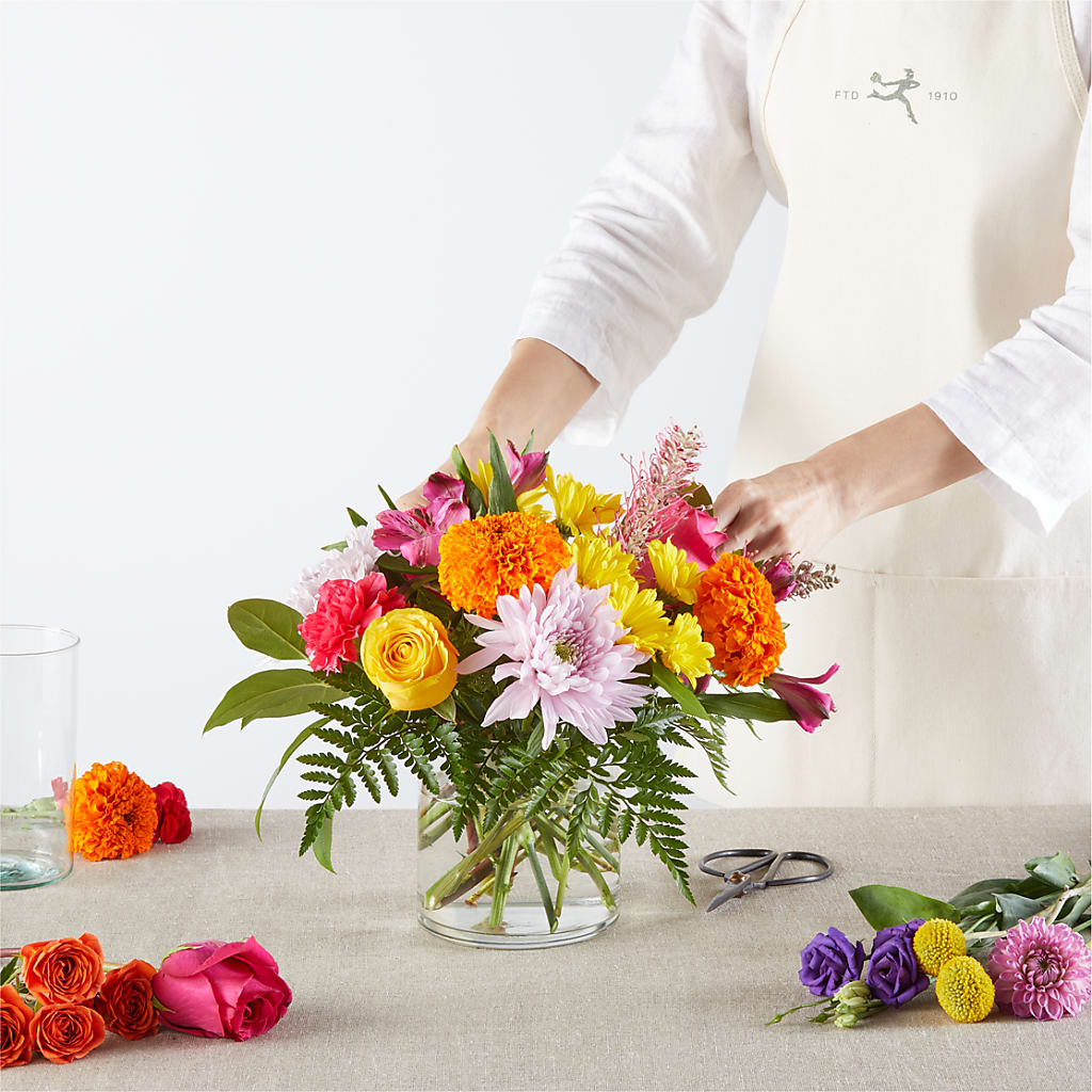 Feast of Color – A Florist Original –  Flower Perez Llc, Allentown PA