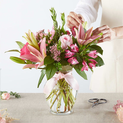 Pink Ribbon - A Florist Original –  Flower Perez Llc, Allentown PA