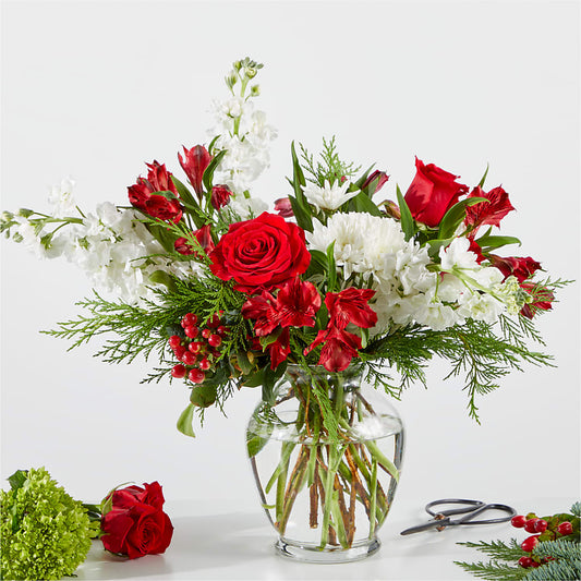 Merry Moment Bouquet – A Florist Original –  Flower Perez Llc, Allentown PA