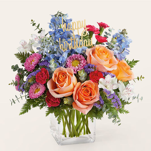 Birthday Bash Bouquet –  Flower Perez Llc, Allentown PA