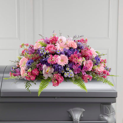 Glorious Garden Casket Spray –  Flower Perez Llc, Allentown PA