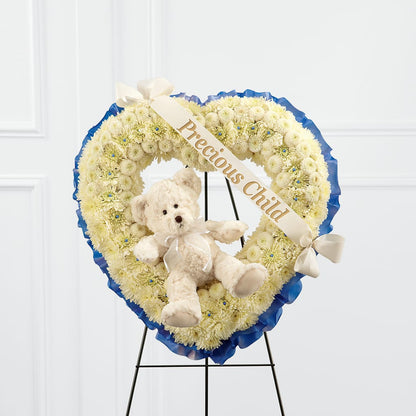 Precious Child Standing Heart –  Flower Perez Llc, Allentown PA