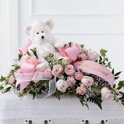 Touch of Sympathy Casket Spray –  Flower Perez Llc, Allentown PA