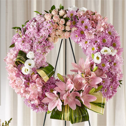Gift of Warmth Wreath –  Flower Perez Llc, Allentown PA