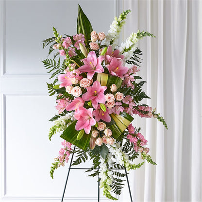 Elegant Embrace Standing Spray –  Flower Perez Llc, Allentown PA