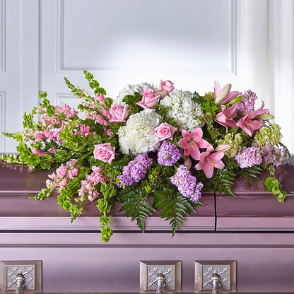 Life's Gratitude Casket Spray –  Flower Perez Llc, Allentown PA